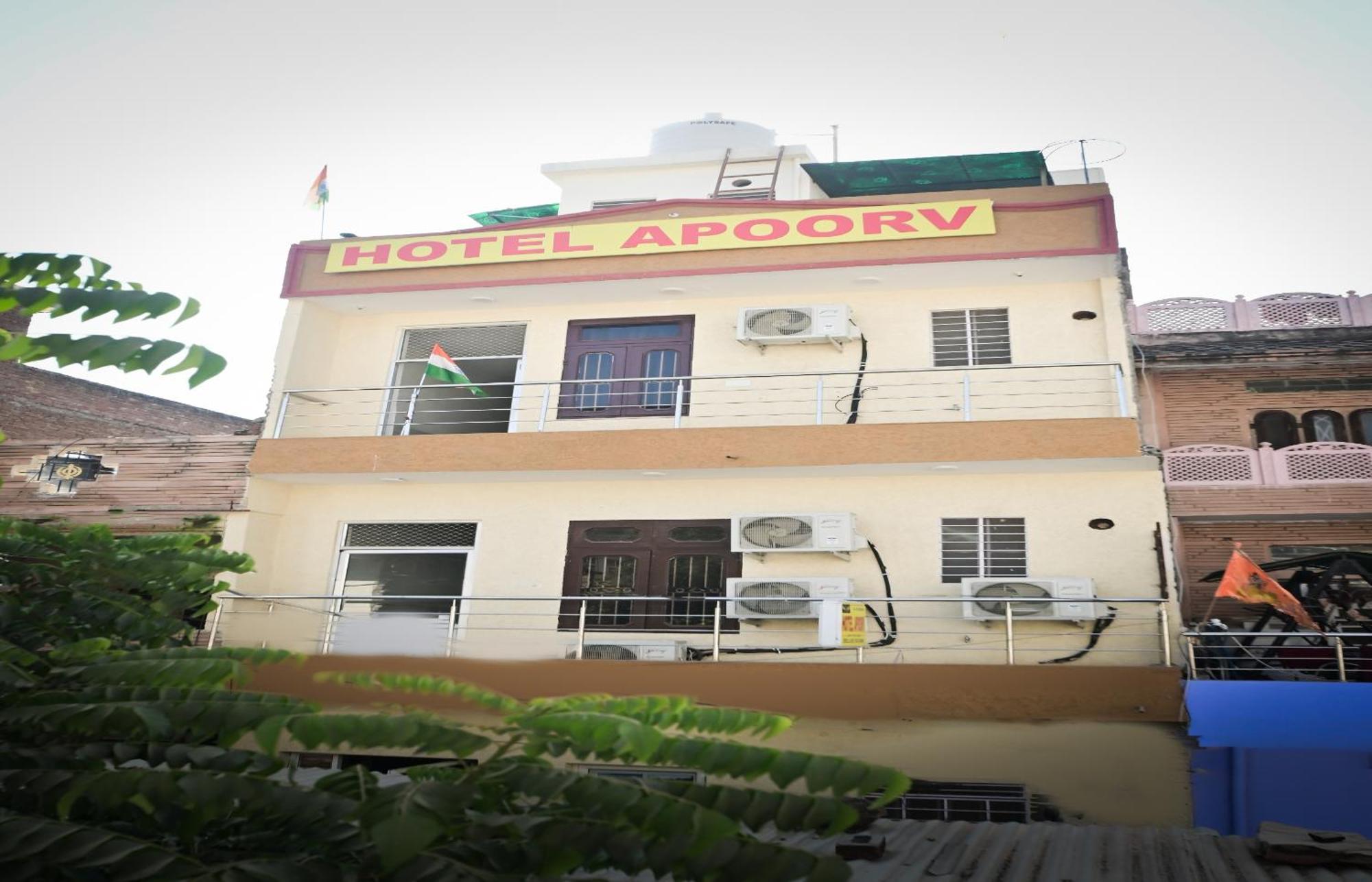 Hotel Apoorv - Near Jaipur Railway Station Eksteriør billede